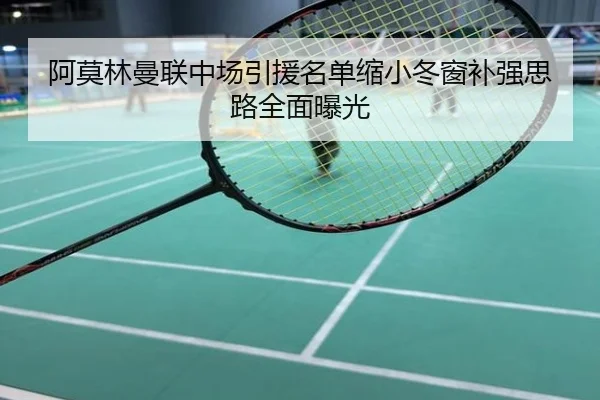 阿莫林曼联中场引援名单缩小冬窗补强思路全面曝光